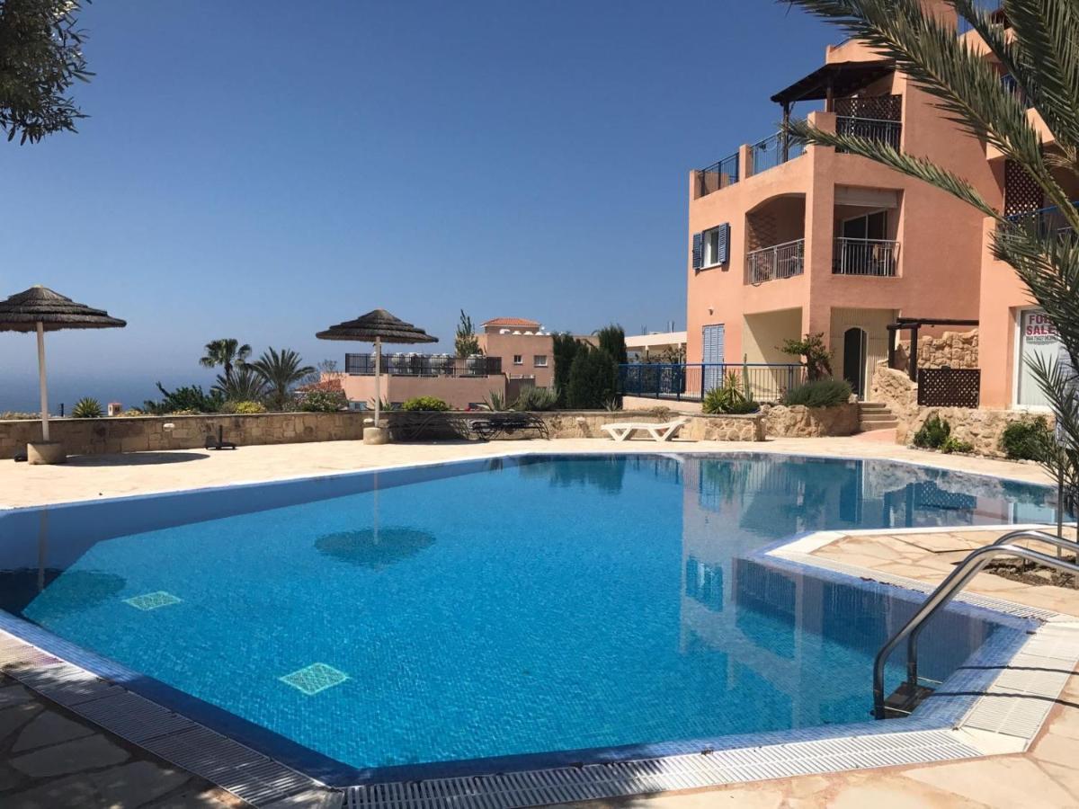 Tala Hills Sea View Apartment Paphos Exterior foto